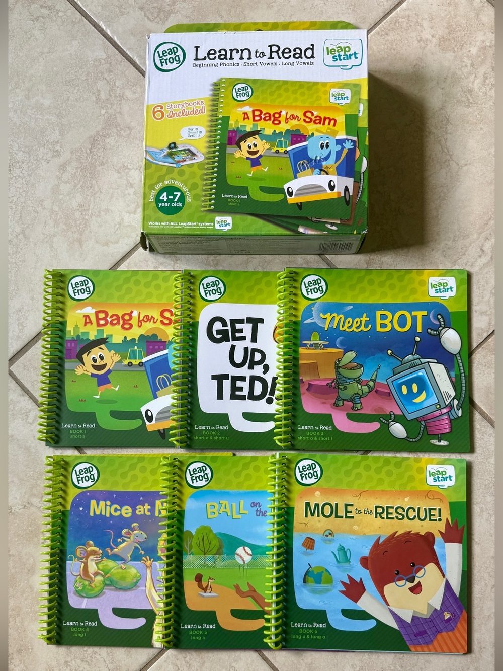 Learn to Read LeapStart Book Set